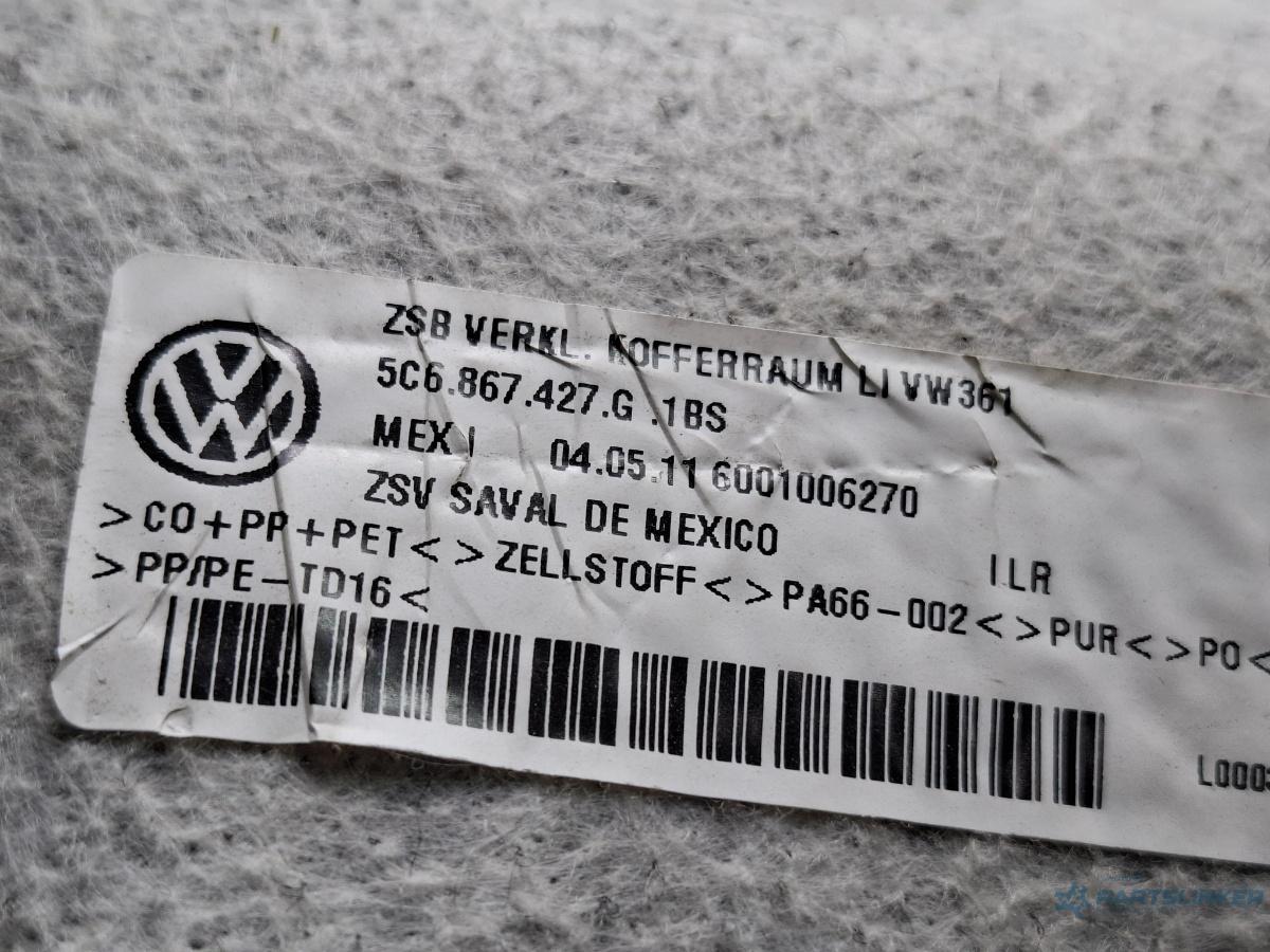 Ornament portbagaj stanga VOLKSWAGEN JETTA IV 162, 163, AV3, AV2 2012 1.6 TDI CAYC 77KW|105HP 2012