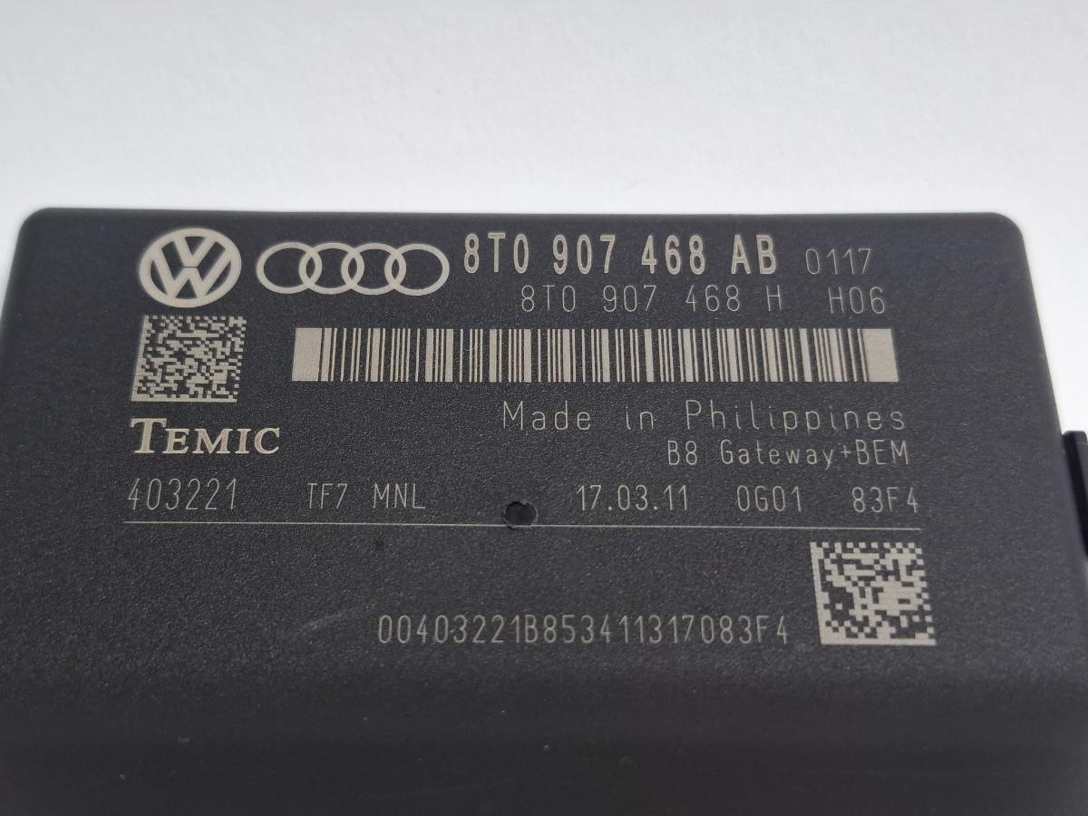 Modul gateway AUDI A4 IV Avant 8K5, B8 2007 - 2015 2.0 TDI CAGA, CJCA, CMEA, CMFA 8T0907468AB, 8T0907468H