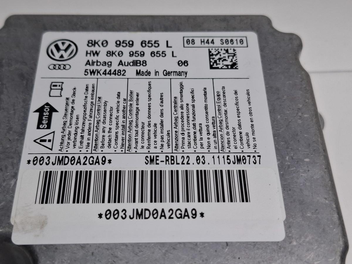Calculator airbag AUDI A4 IV Avant 8K5, B8 2007 - 20152.0 TDI CAGA, CJCA, CMEA, CMFA 5WK44482 8K0959655L