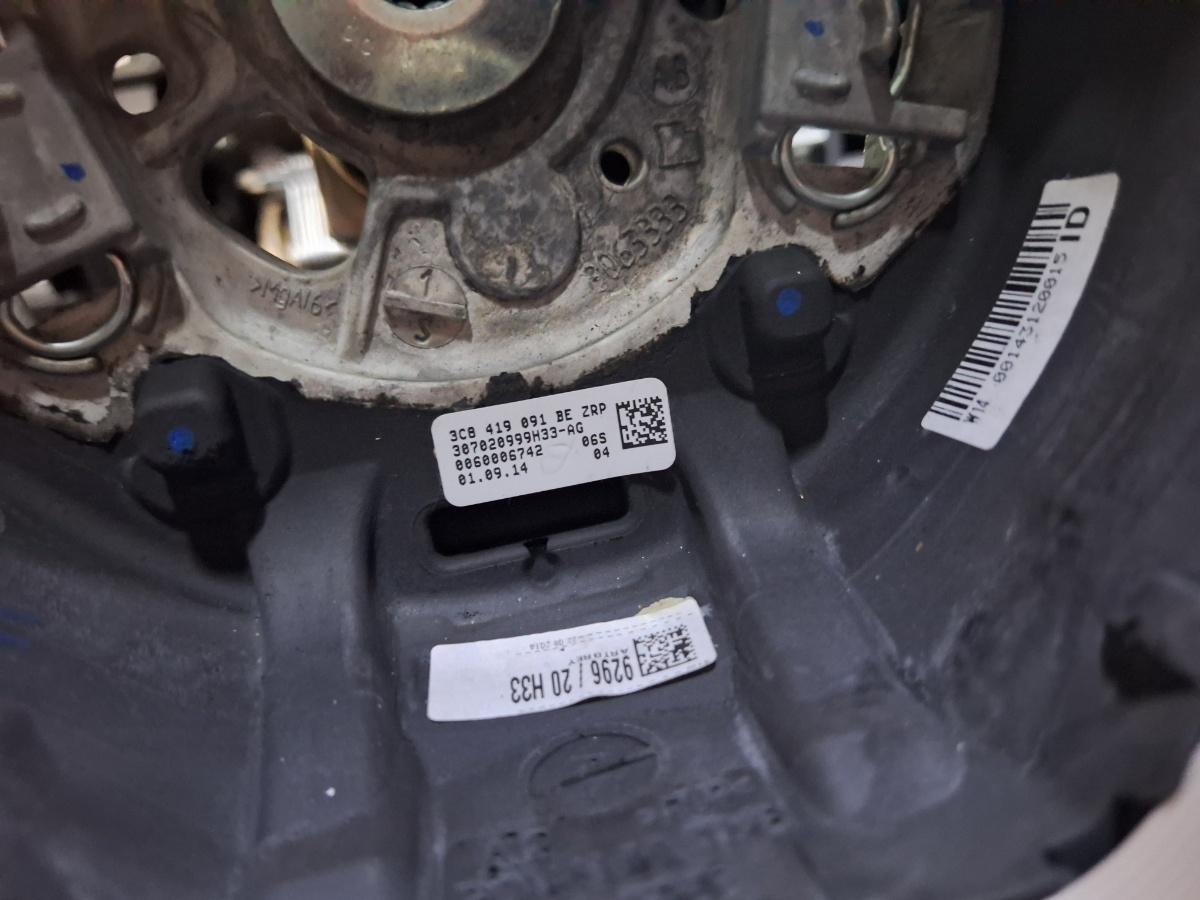 Volan VOLKSWAGEN PASSAT 365 2010 - 2014 ,  3C8419091BE