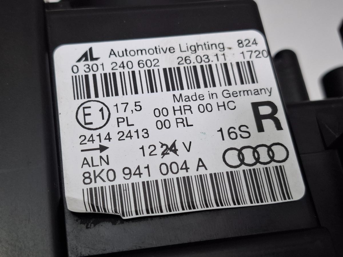 Far halogen dreapta AUDI A4 IV Avant 8K5, B8 2007 - 2011 , volan dreapta 8K0941004A