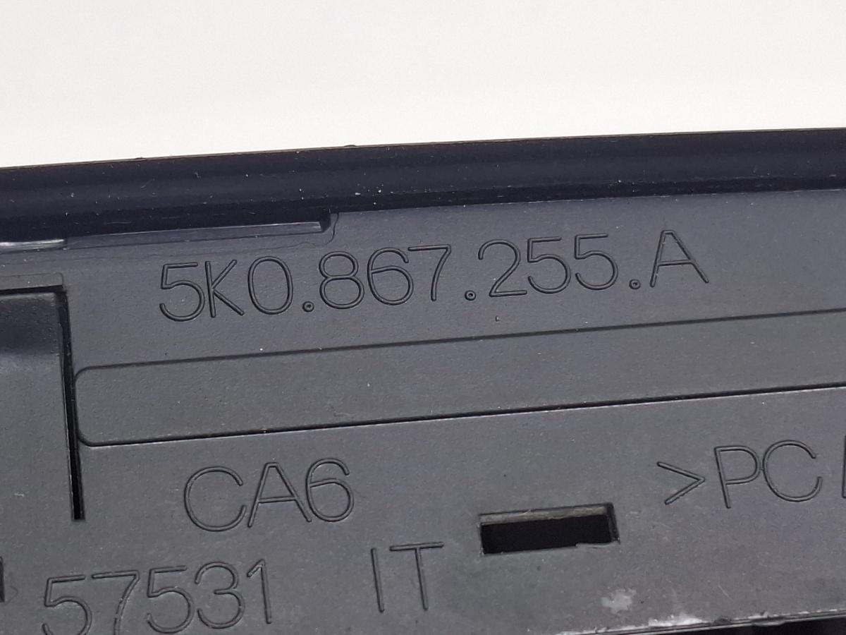 Ornament butoane geamuri electrice stanga fata VOLKSWAGEN GOLF VI 5K1 2008 - 20132.0 TDI CBDC, CLCA 5K0867255A