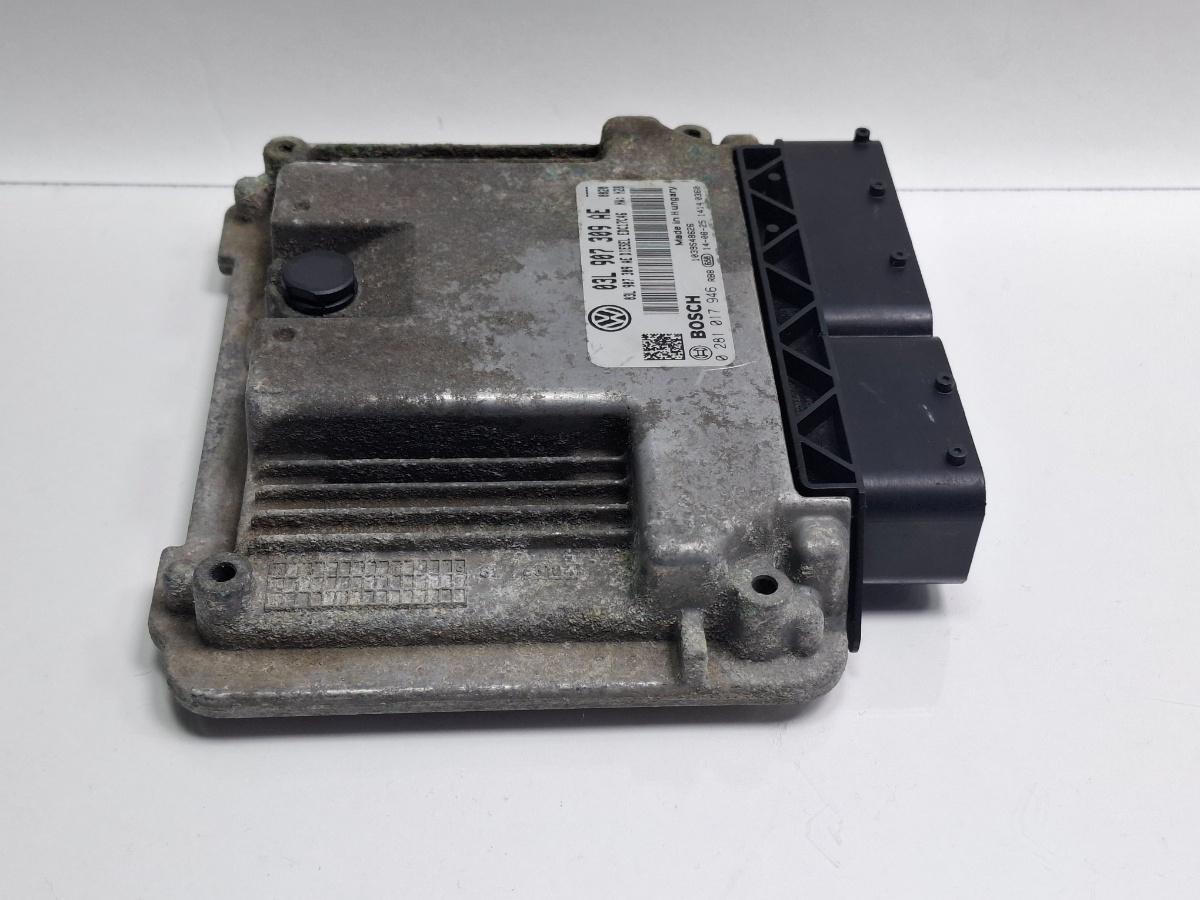 Calculator ECU motor VOLKSWAGEN PASSAT 365 2010 - 20142.0 2.0 TDi BlueMotion CFFB BOSCH 0281017946 03L907309AE