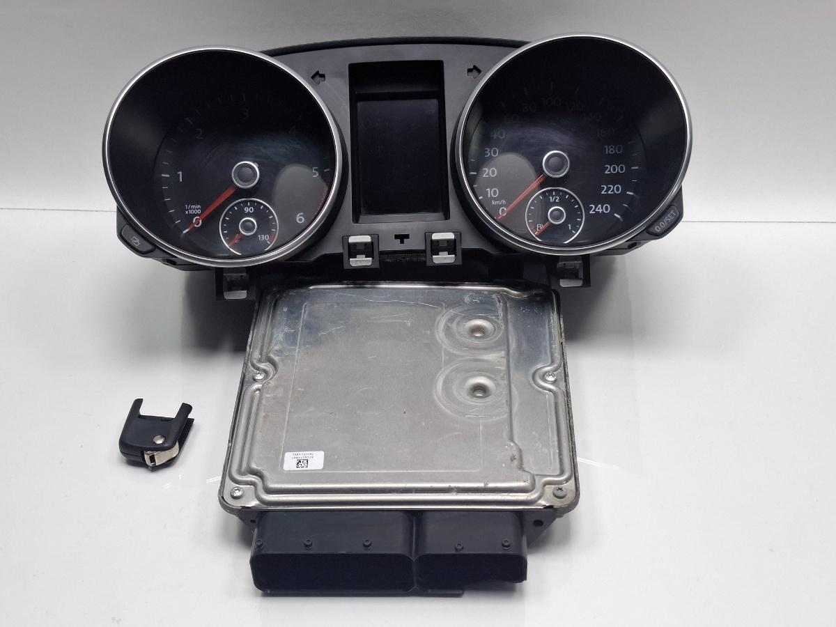 Kit de pornire VOLKSWAGEN GOLF VI 5K1 2008 - 2010 2.0 TDI CBDC BOSCH 0281015420 03L906022LF , 5K0920860G