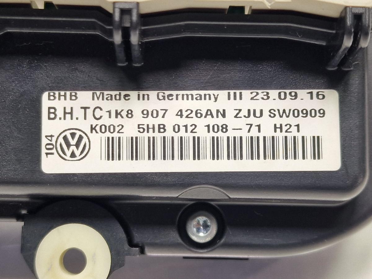 Panou clima VOLKSWAGEN CADDY IV Estate SAB, SAJ 2015 - >2.0 TDI CUUD, DFSD 1K8907426AN , 5HB012108