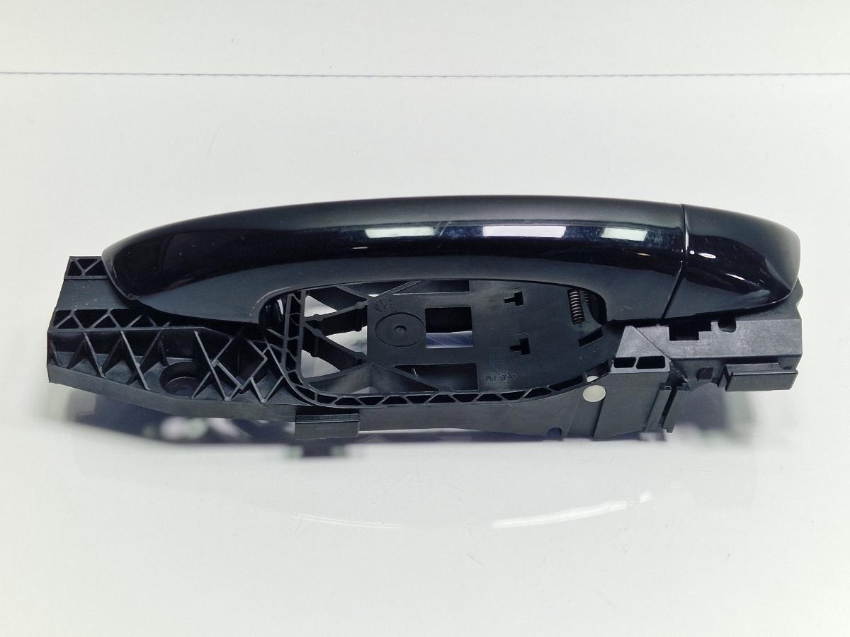 Maner exterior cu suport stanga spate VOLKSWAGEN GOLF VI 5K1 2008 - 2013 negru LC9X 5N0839885G