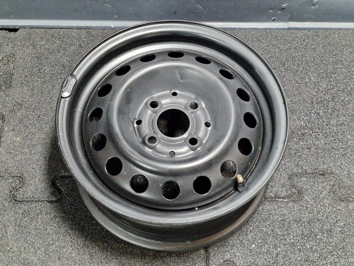 Janta din tabla R14 4x100 VOLKSWAGEN CADDY II Box 9K9A 1995 - 20041.9 SDI AEY, AYQ MICHELIN 5 ½ J14H2A ET55 6K9601027A/B