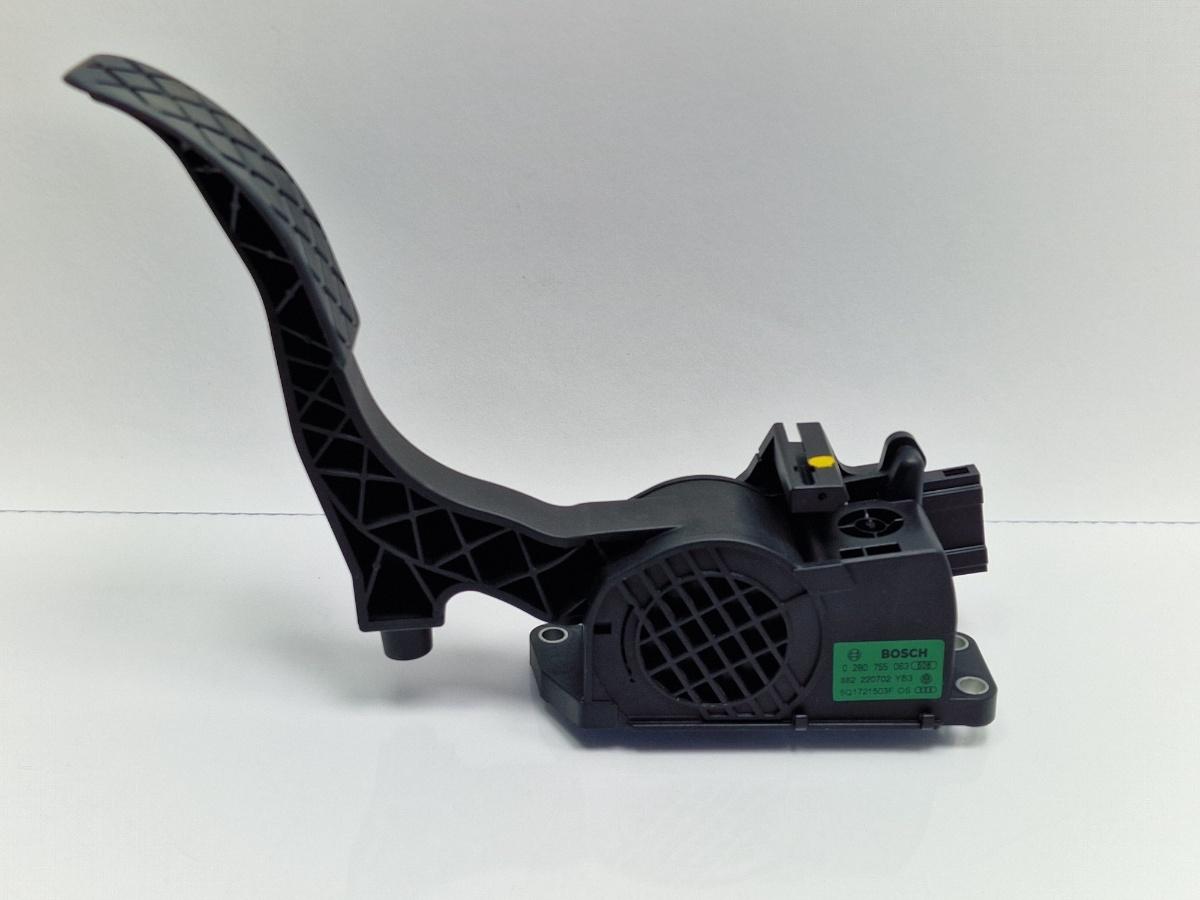 Pedala acceleratie SKODA FABIA II 542 2006 - 20141.2 1.2 1.2 BBM, CHFA BOSCH 0280755063 6Q1721503F