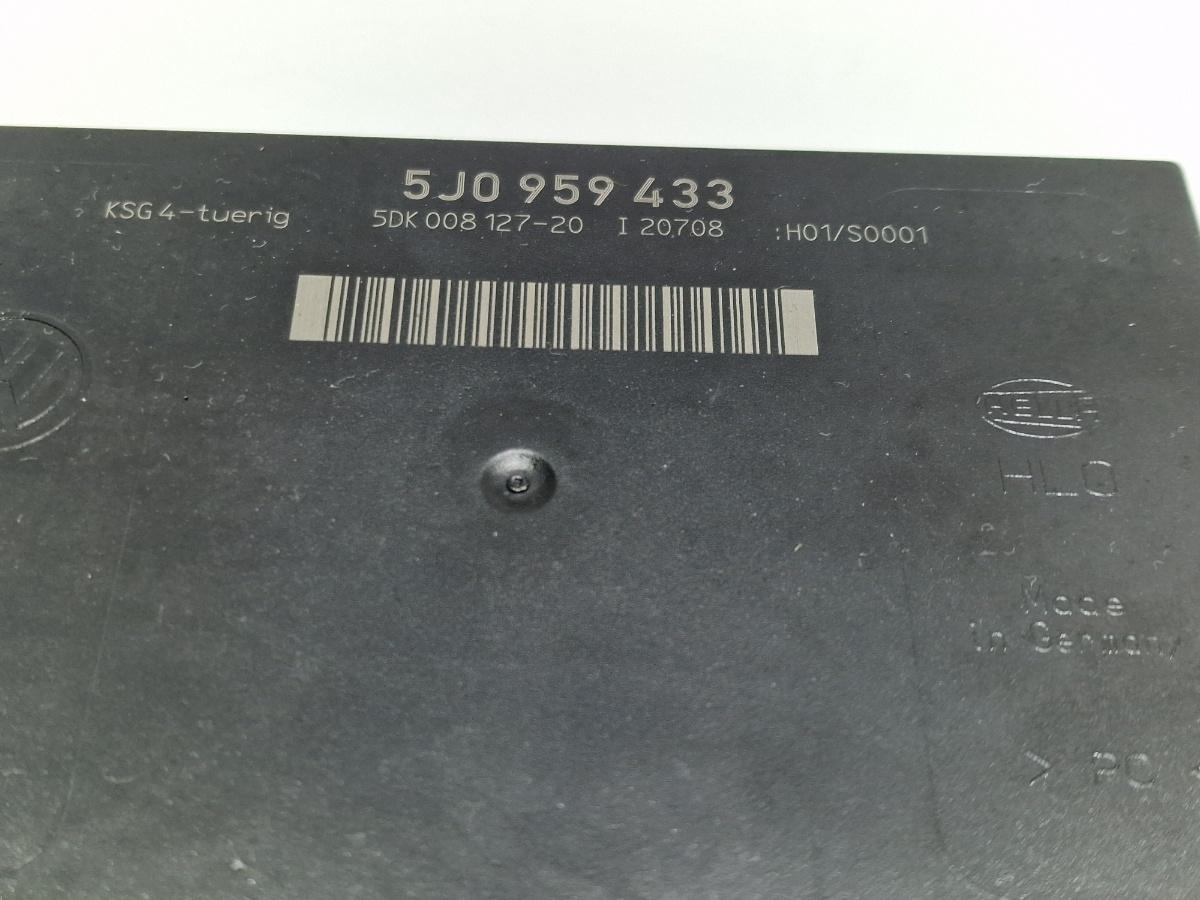 Modul confort SKODA FABIA II 542 2006 - 20141.2 1.2 1.2 BBM, CHFA 5J0959433