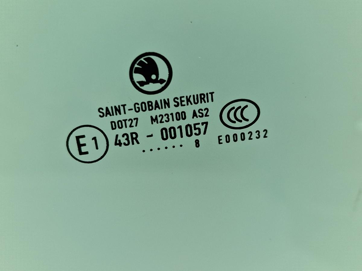 Geam usa stanga fata SKODA FABIA II 542 2006 - 20141.2 1.2 1.2 BBM, CHFA SAINT-GOBAIN 43R001057  5J0845021E