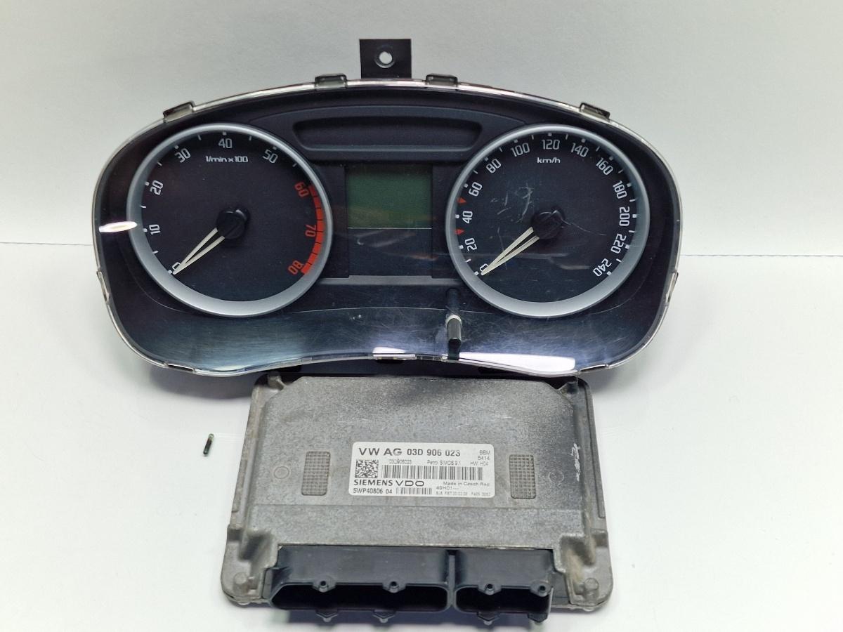 Kit pornire SKODA FABIA II 542 2006 - 20141.2 1.2 1.2 BBM, CHFA SIEMENS VDO 5WP40806 03D906023 , 5J0920810B