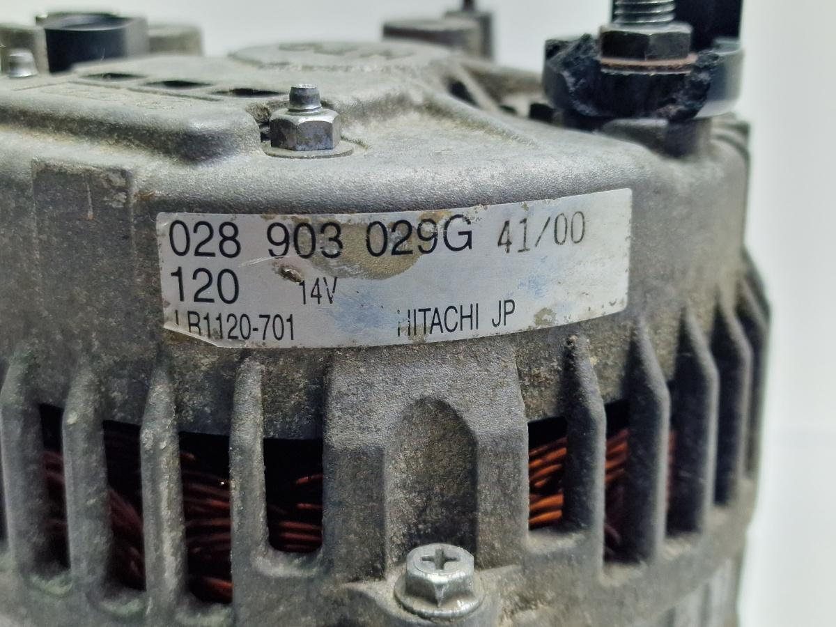 Alternator 120A VOLKSWAGEN GOLF IV Variant 1J5 1999 - 20061.9 TDI ATD, AXR 028903029G