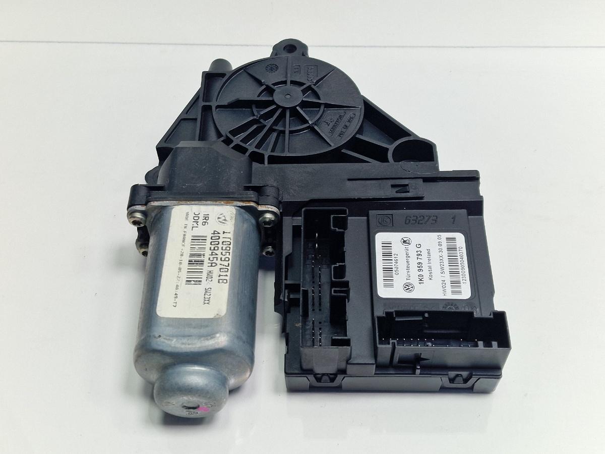 Motoras macara geam stanga fata SKODA OCTAVIA 1Z3 2004 - 20131.9 TDI BJB, BKC, BLS, BXE  1T0959701B , 1K0959793G