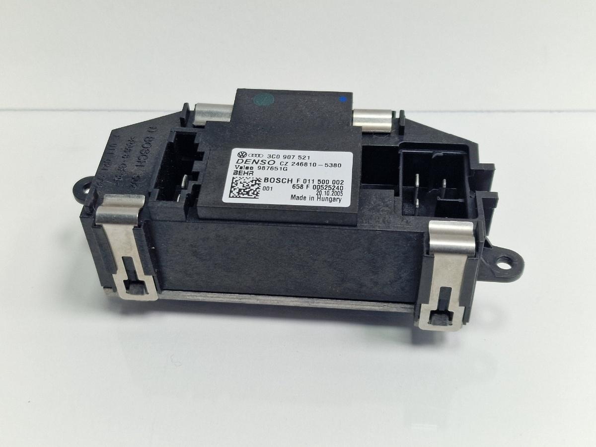 Rezistenta trepte aeroterma SKODA OCTAVIA 1Z3 2004 - 20131.9 TDI BJB, BKC, BLS, BXE BOSCH F011500002 3C0907521