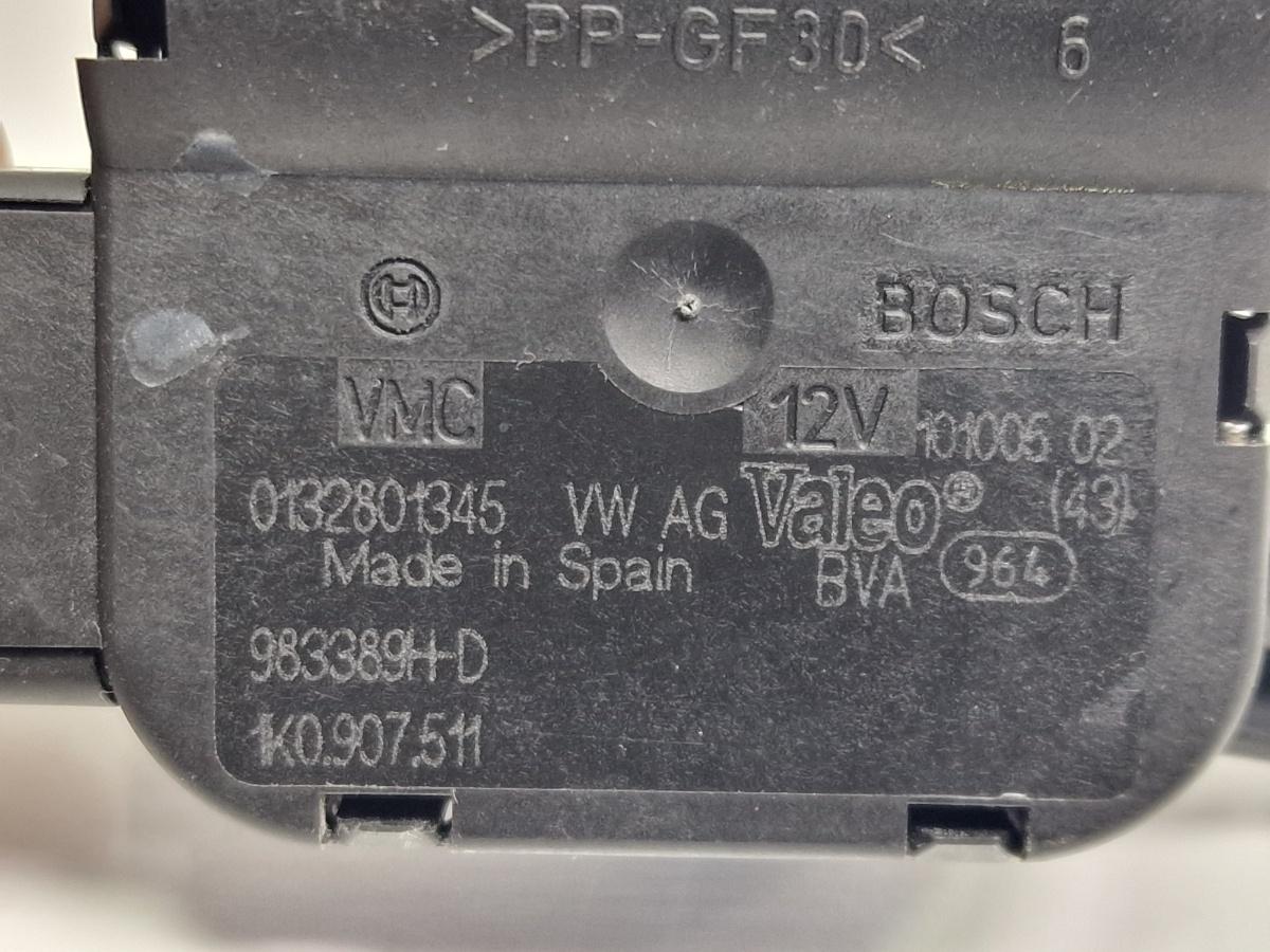 Motoras reglaj aeroterma V70 SKODA OCTAVIA 1Z3 2004 - 20131.9 TDI BJB, BKC, BLS, BXE BOSCH 0132801345 1K0907511