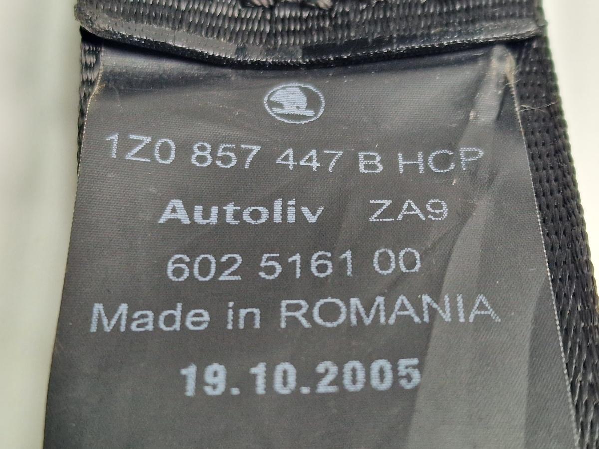 Centuri de siguranta spate SKODA OCTAVIA 1Z3 2004 - 20131.9 TDI BJB, BKC, BLS, BXE 1Z0857447B