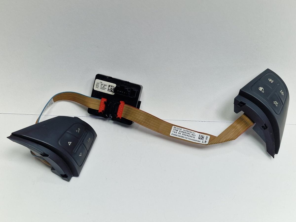 Butoane comenzi volan SKODA OCTAVIA 1Z3 2004 - 20131.9 TDI BJB, BKC, BLS, BXE 1Z0959537 , 1Z0959538