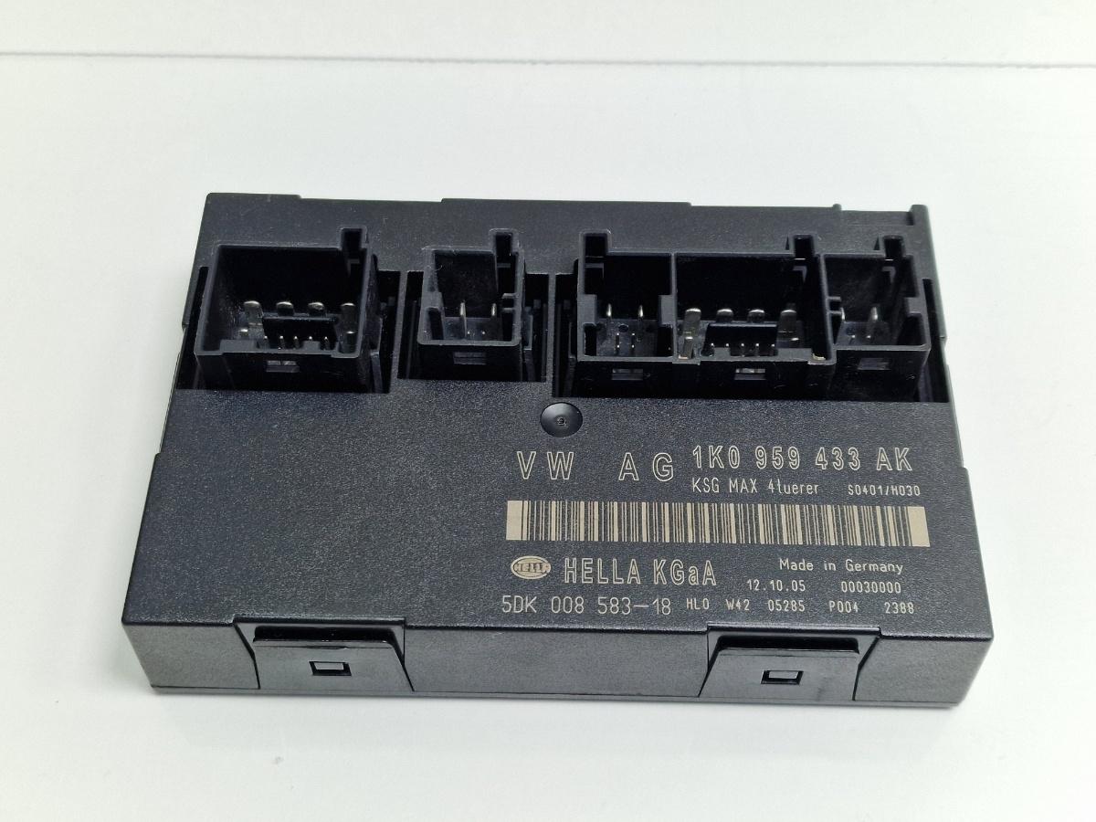 Calculator confort SKODA OCTAVIA 1Z3 2004 - 20131.9 TDI BJB, BKC, BLS, BXE HELLA 5DK00858318 1K0959433AK