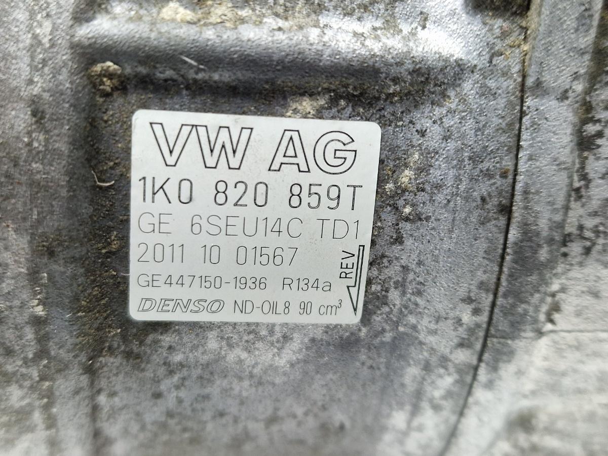 Compresor  AC VOLKSWAGEN JETTA IV 162, 163, AV3, AV2 2009 - >1.2 TSI CBZB Denso 1K0820859T