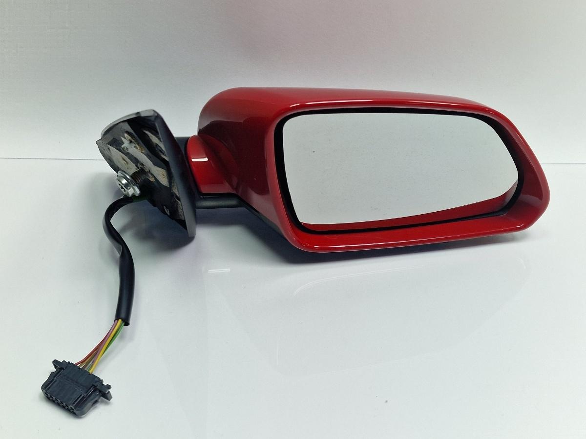 Oglinda dreapta SKODA OCTAVIA II Combi 1Z5 2004 - 20132.0 TDI 16V rosu LF3K  1Z1857508G
