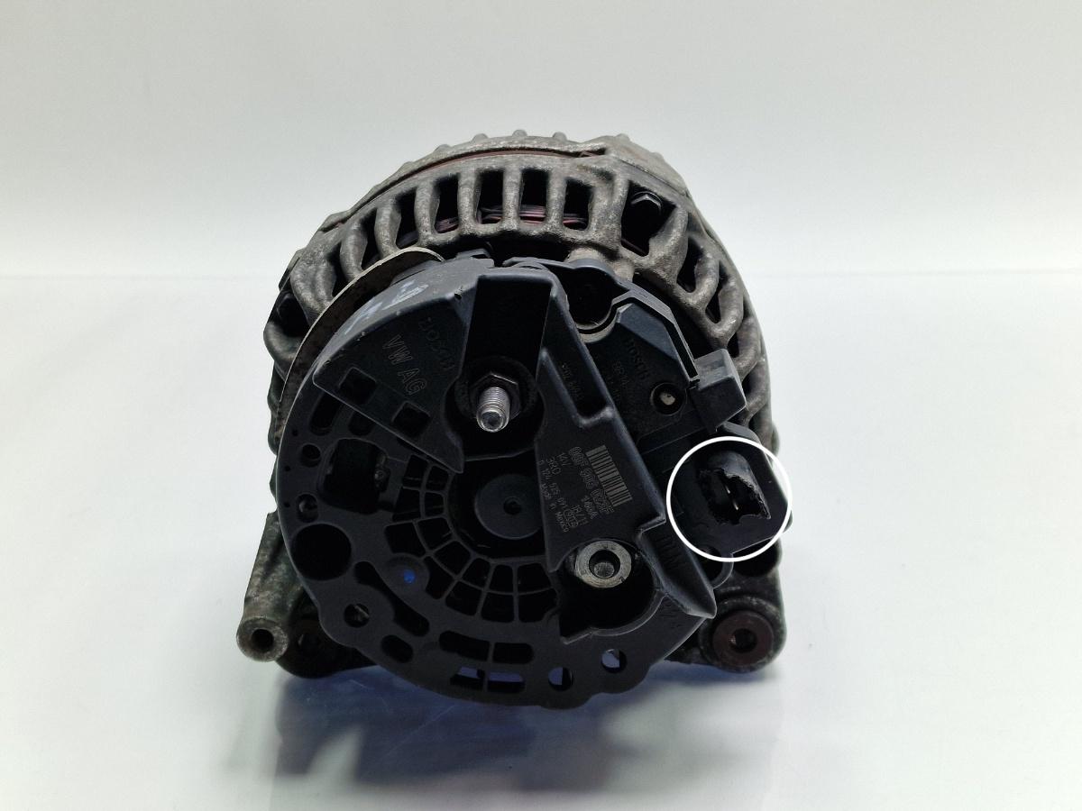Alternator 140A SKODA OCTAVIA II Combi 1Z5 2004 - 20132.0 TDI 16V BKD, CFHC, CLCB 06F903023F