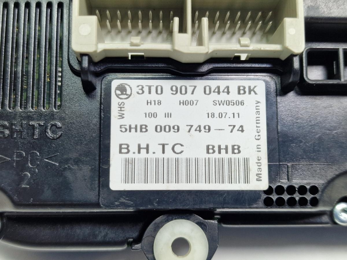 Panou clima SKODA OCTAVIA 1Z3 2004 - 20132.0 TDI 16V BKD, CFHC, CLCB 3T0907044BK , 5HB009749