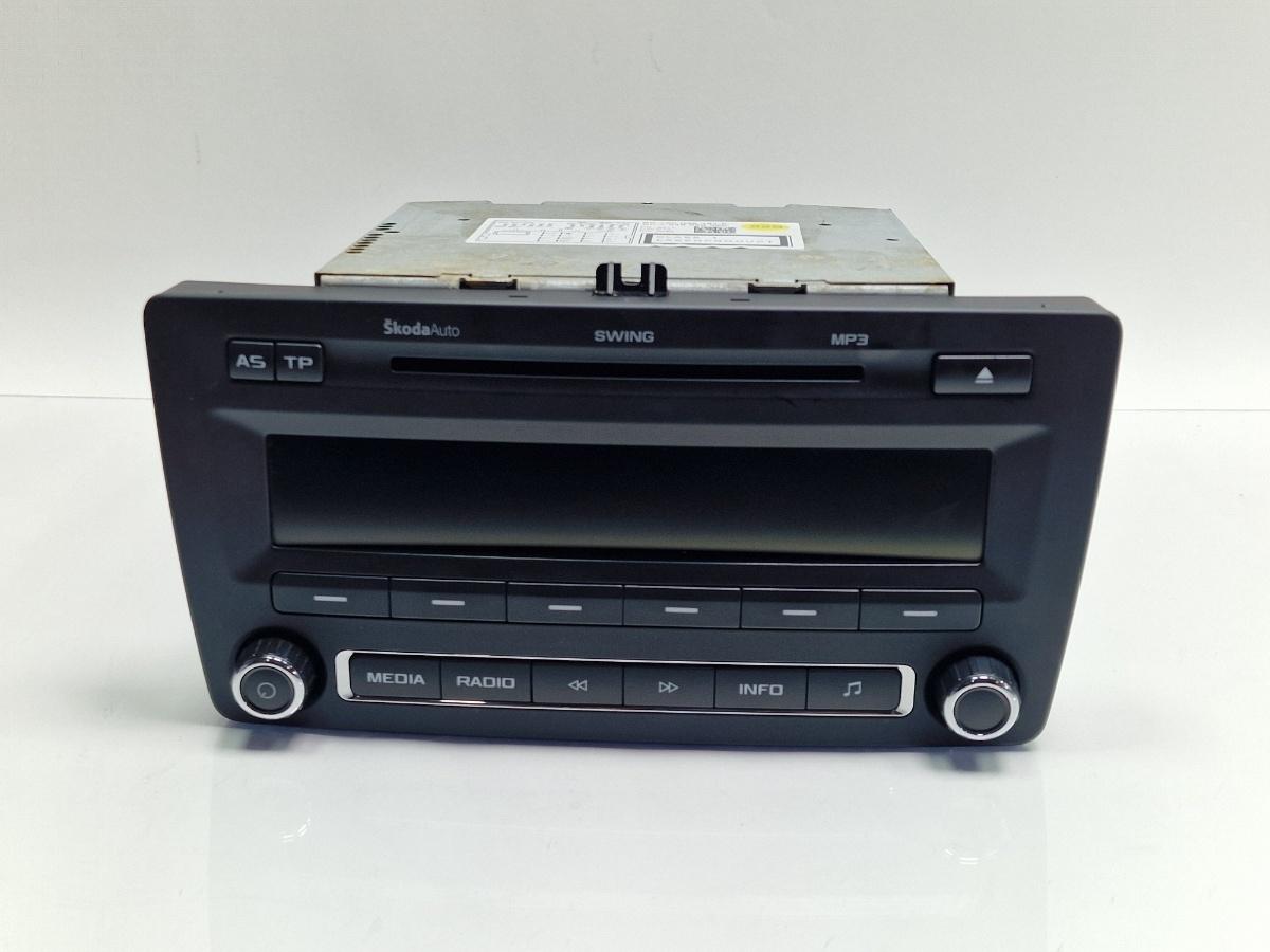 Radio /cd swing SKODA OCTAVIA 1Z3 2004 - 20132.0 TDI 16V BKD, CFHC, CLCB 1Z0035161F
