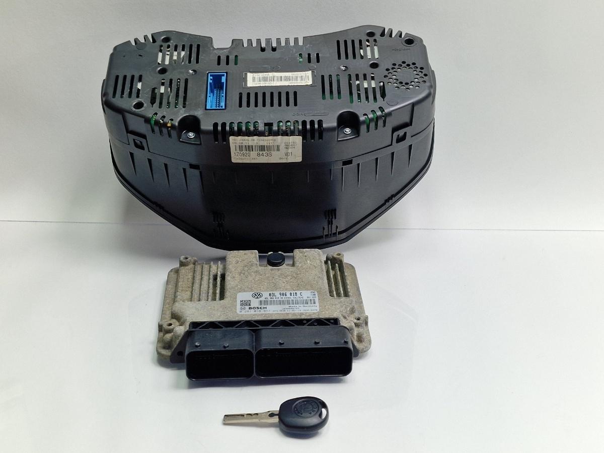 Kit de pornire SKODA OCTAVIA 1Z3 2009 - 2013 2.0 TDI CFHC BOSCH 0281016951 1Z0920843S , 03L906018C
