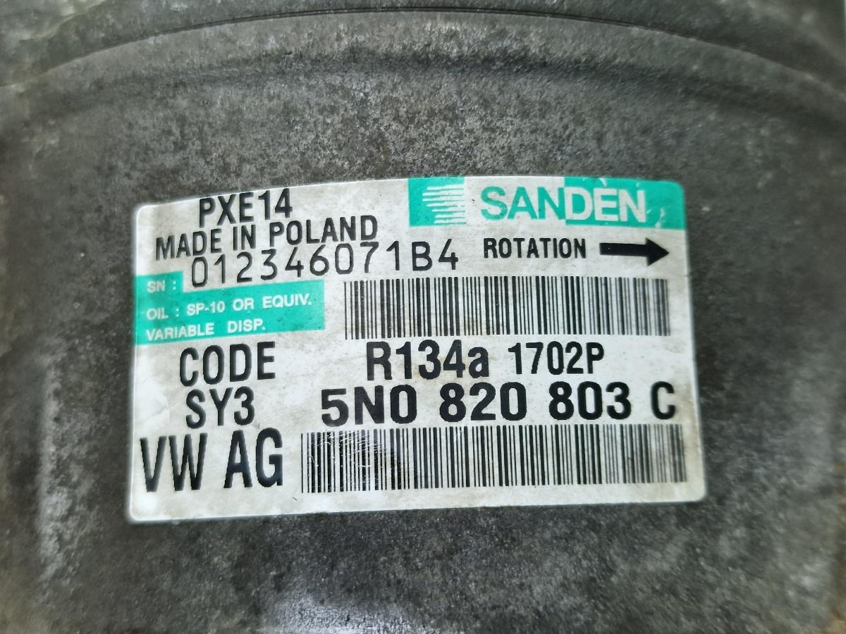 Compresor  AC SKODA OCTAVIA 1Z3 2009 - 2013 2.0 TDI CFHC SANDEN 012346071B4 5N0820803C
