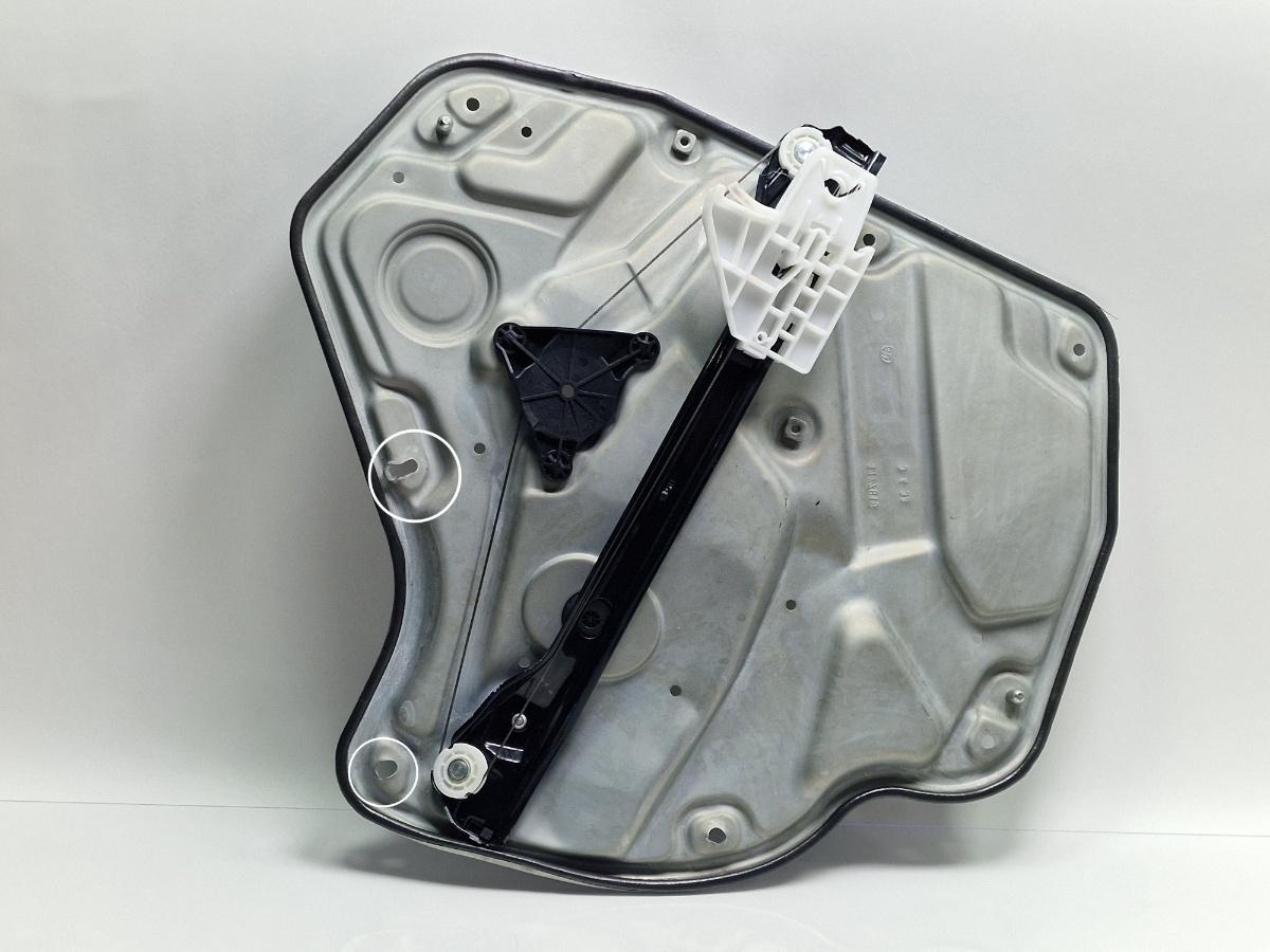 Macara geam stanga spate SKODA OCTAVIA 1Z3 2004 - 20132.0 TDI 16V BKD, CFHC, CLCB 1Z0839655B