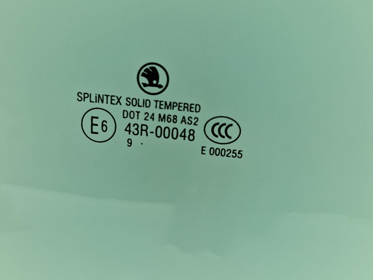 Geam usa dreapta fata SKODA OCTAVIA 1Z3 2004 - 20132.0 TDI 16V BKD, CFHC, CLCB SPLINTEX 43R00048 1Z0845202A