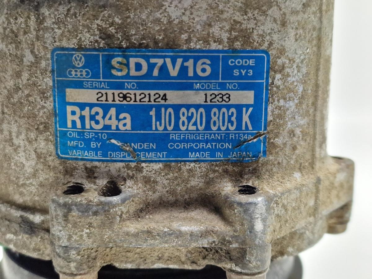 Compresor  AC SEAT TOLEDO II 1M2 1998 - 20061.6 16V AUS, AZD, BCB 1J0820803K