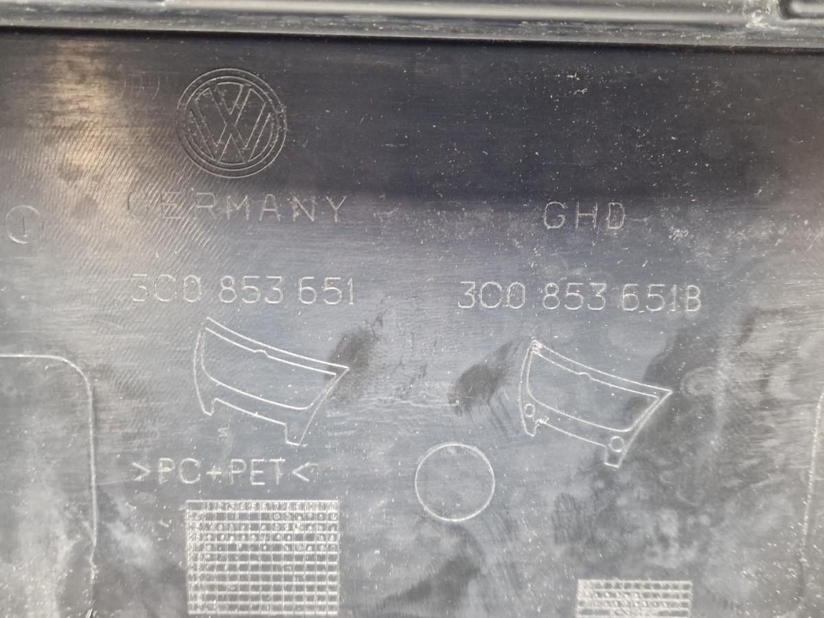 Grila superioara bara  fata VOLKSWAGEN PASSAT Variant 3C5 2005 - 20111.9 TDI BKC, BLS, BXE 3C0853651