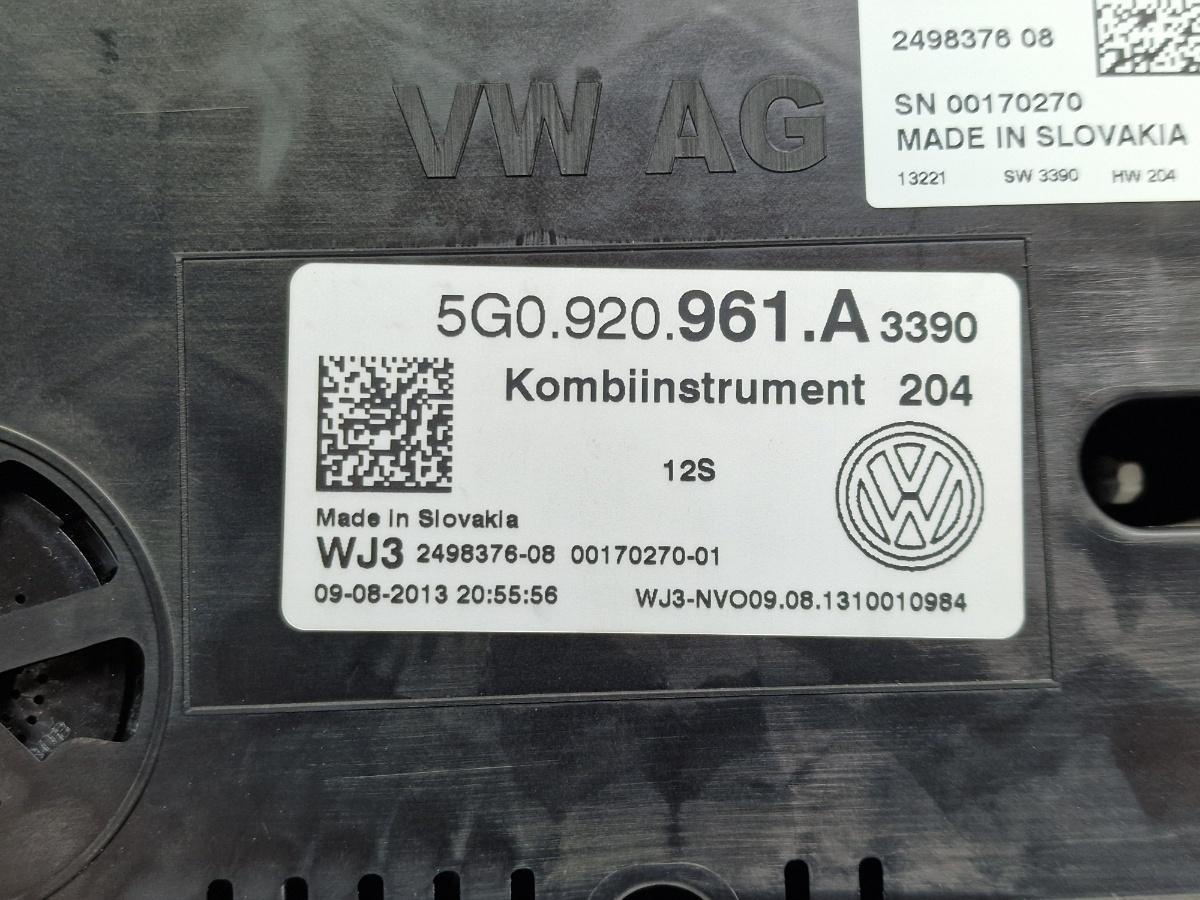 Ceas bord VOLKSWAGEN GOLF VII 5G1 2013 2.0 TDi BlueMotion 110KW|150HP 2013