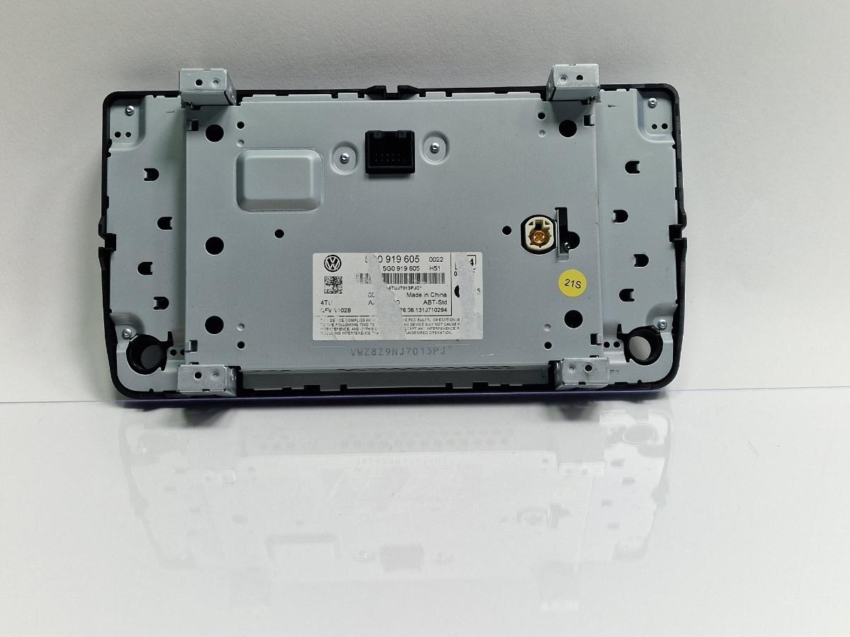 Display navigatie VOLKSWAGEN GOLF VII 5G1 2013 2.0 TDi BlueMotion 110KW|150HP 2013