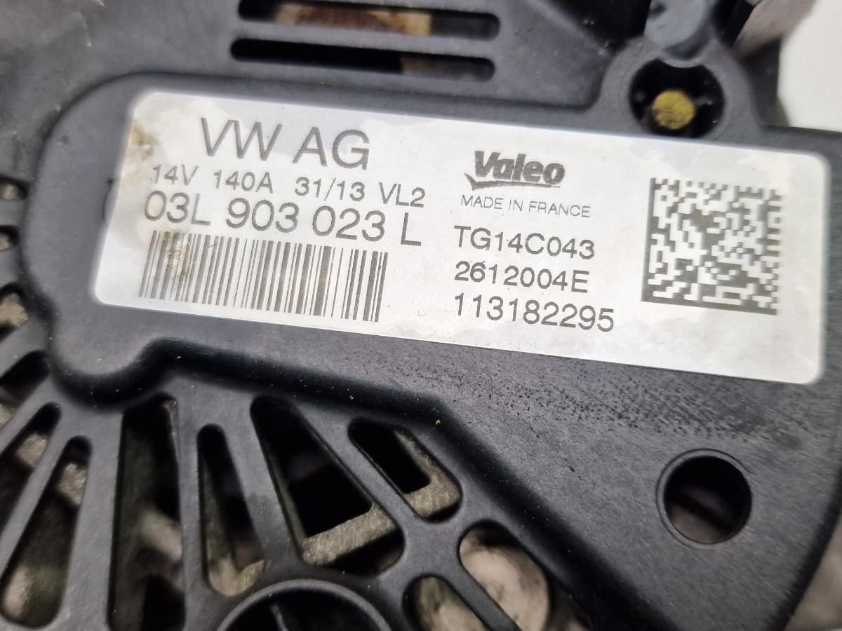 Alternator 140A VOLKSWAGEN GOLF VII 5G1 2013 2.0 TDi BlueMotion 110KW|150HP 2013