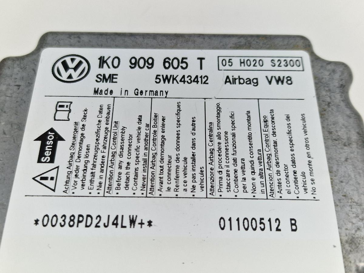 Modul airbag SKODA OCTAVIA 1Z3 2004 - 2013 2.0 TDI 16V BKD, CFHC, CLCB 5WK43412 1K0909605T