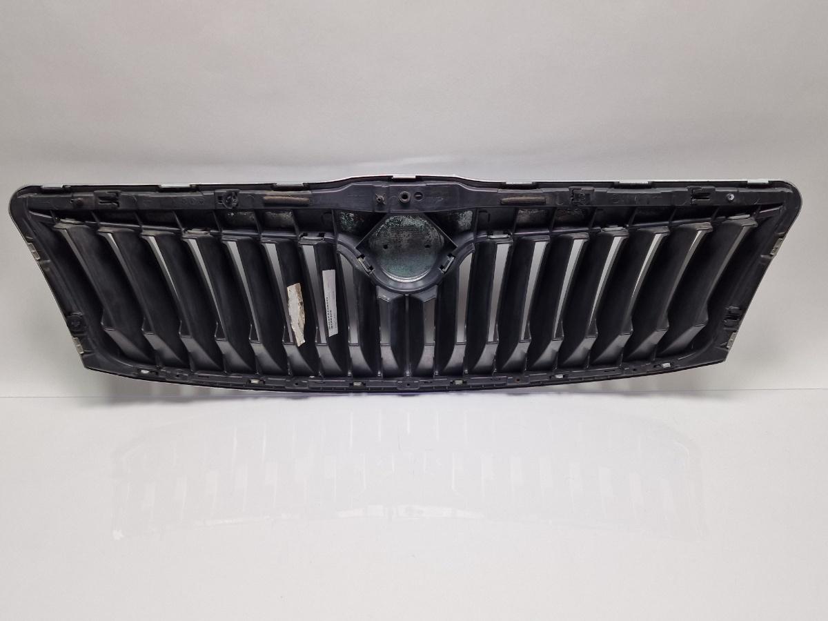 Grila radiator bara fata SKODA OCTAVIA 2 Facelift 2009 - 2013 1Z0853668A