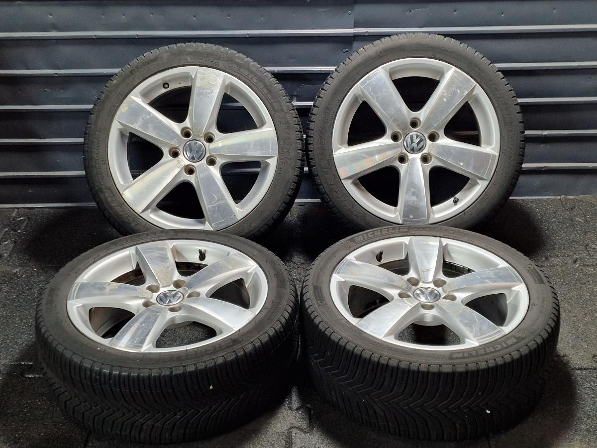 Jante din aliaj cu anvelope all season 225/45R17 VOLKSWAGEN PASSAT B6 / B7 7Jx17H2 ET 43 5N0601025C