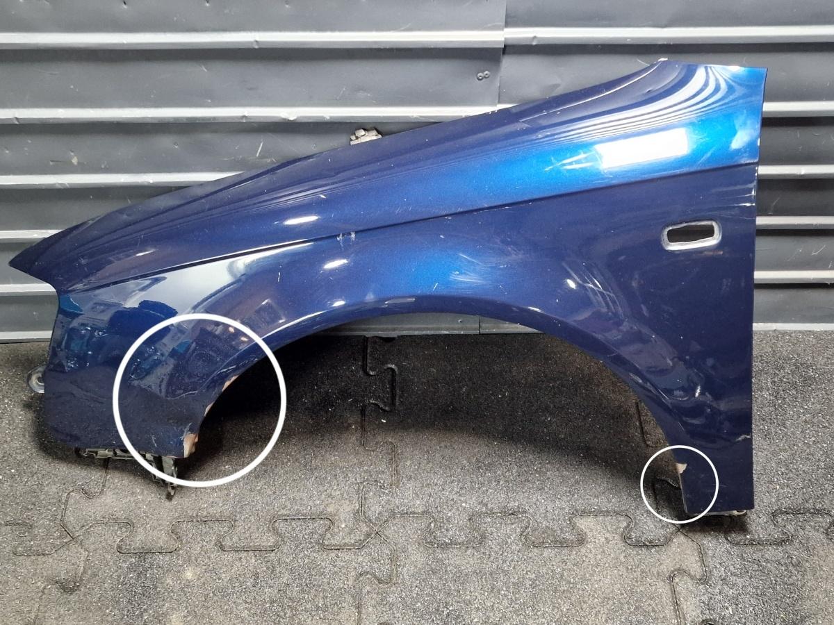 Aripa stanga fata AUDI A4 III Avant 8ED, B7 2004 - 2008 albastru LZ5J 8E0821105F