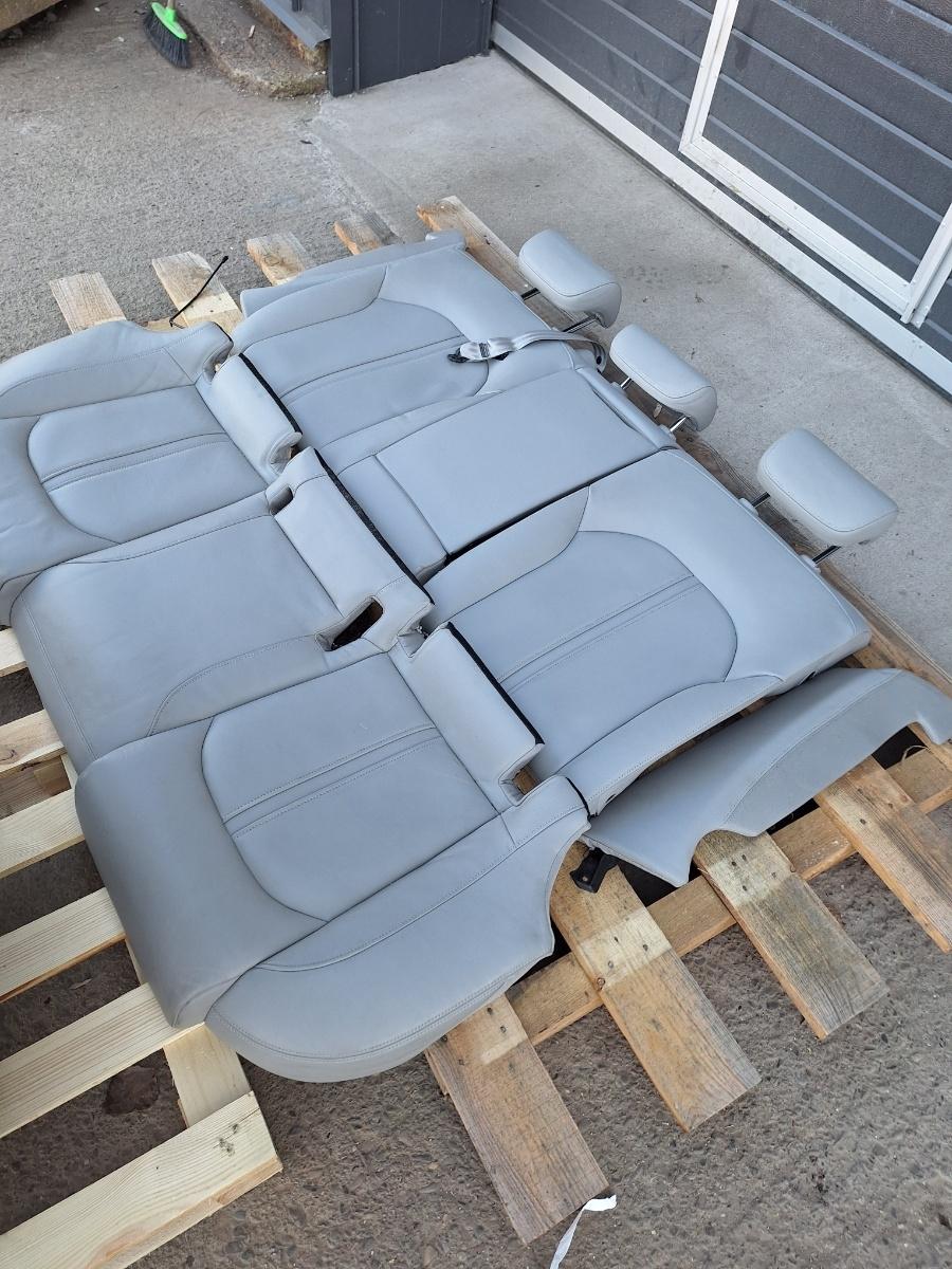 Set scaune auto de piele gri AUDI A6 IV Avant 4G5, C7, 4GD 2011 - 2018