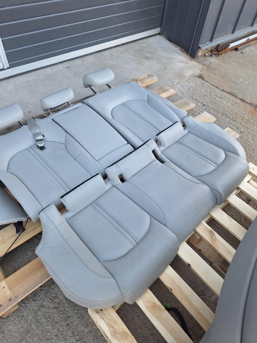 Set scaune auto de piele gri AUDI A6 IV Avant 4G5, C7, 4GD 2011 - 2018