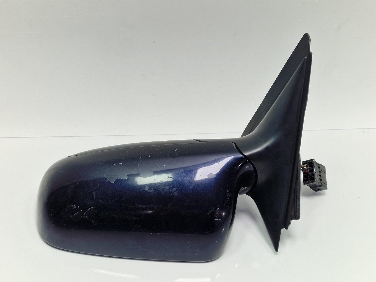 Oglinda manuala stanga AUDI A4 Avant 8D5, B5 1994 - 2001 1.6 1.6 1.6 albastru ALZ 8D0857543