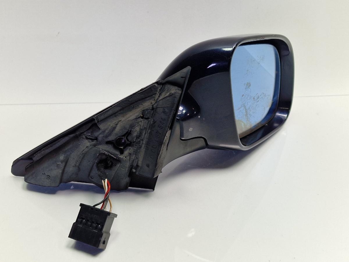 Oglinda electrica dreapta AUDI A4 Avant 8D5, B5 1994 - 2001 albastru LZ5L 8D0857544