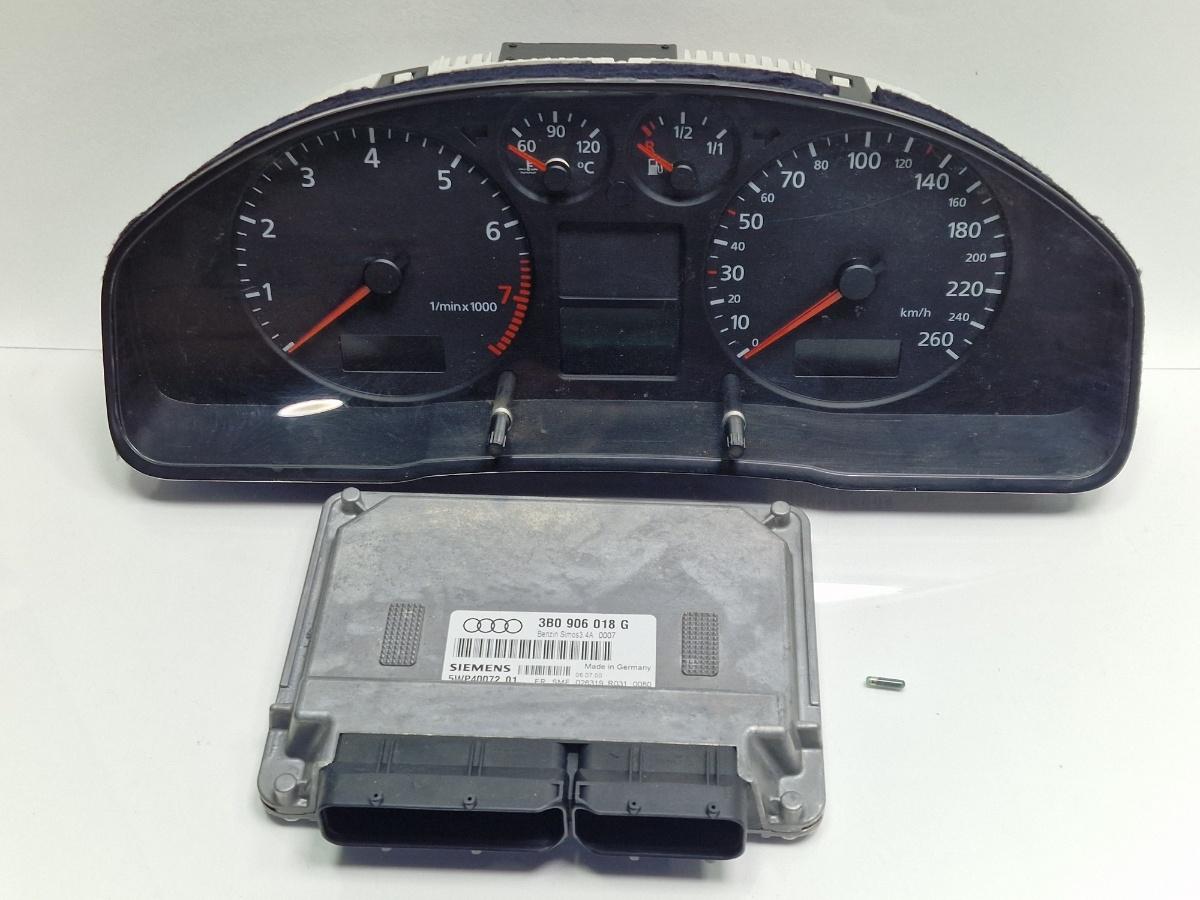 Kit de pornire AUDI A4 Avant 8D5, B5 1994 - 2001 1.6 1.6 1.6 ALZ SIEMENS 5WP4007201 3B0906018G