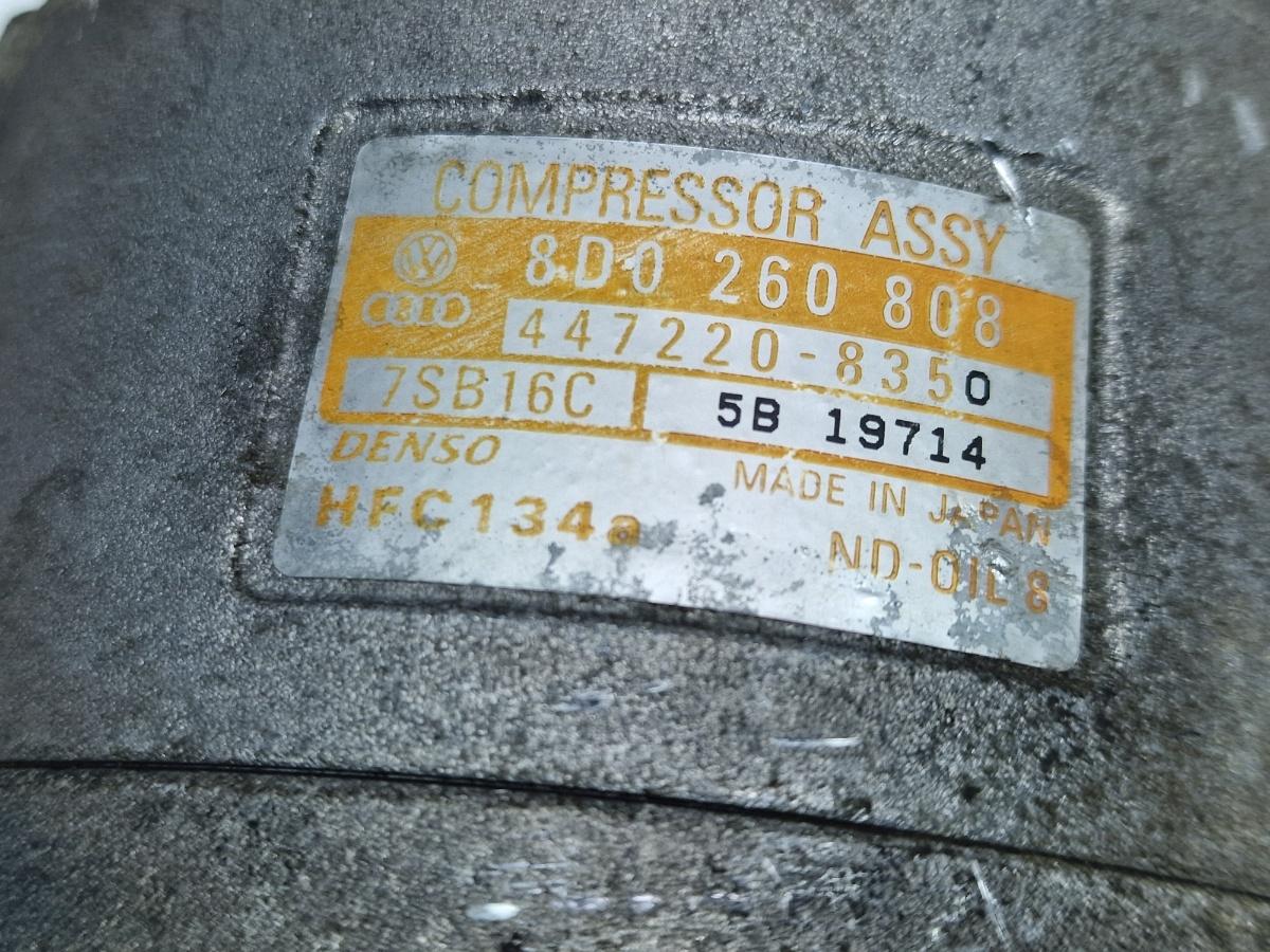 Compresor AC AUDI A4 Avant 8D5, B5 1994 - 2001 1.6 ALZ Denso 447220-8350 8D0260808