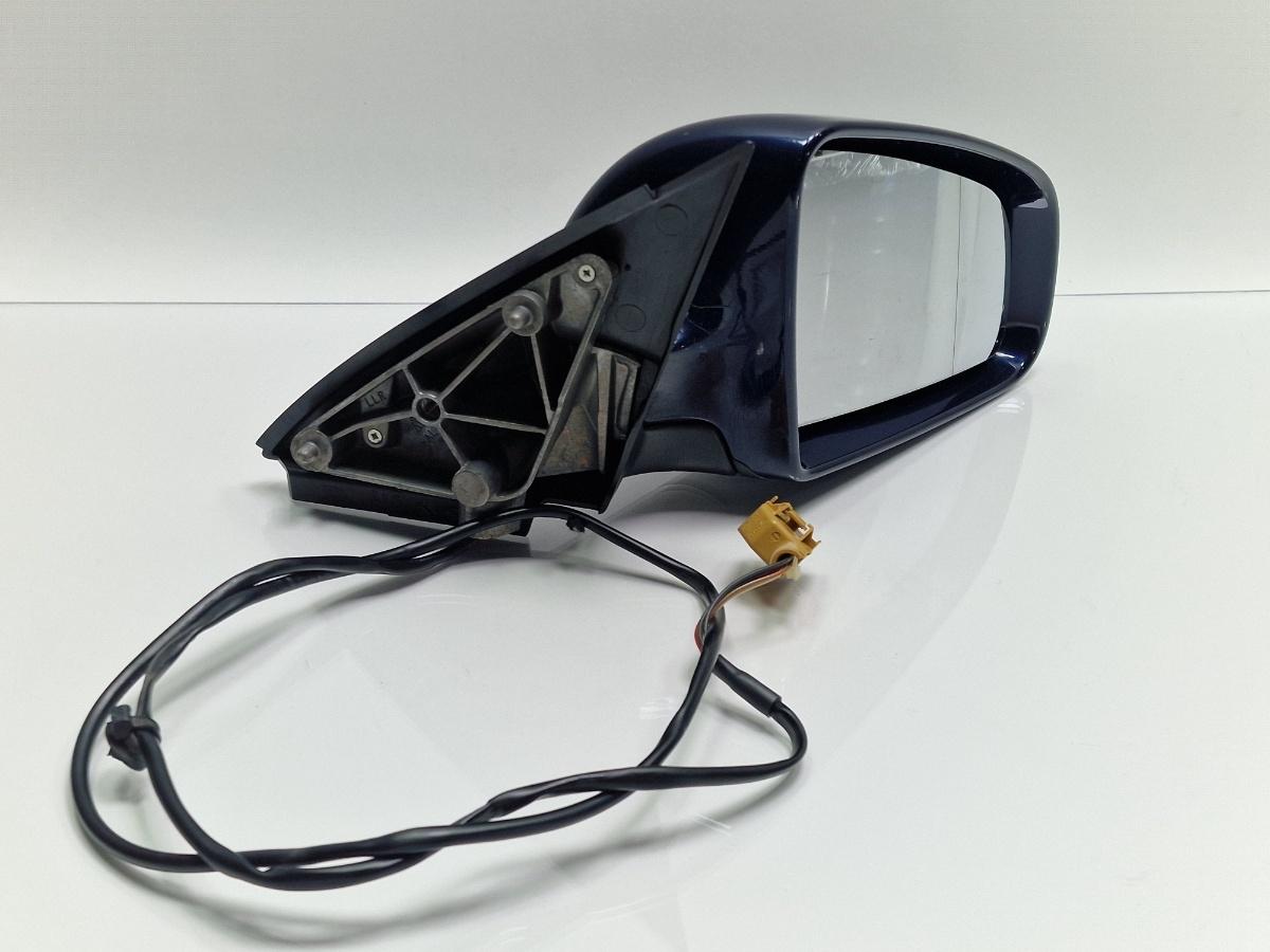 Oglinda electrica dreapta AUDI A4 III Avant 8ED, B7 2004 - 2008 albastru LZ5J 8E1 858 532 AA