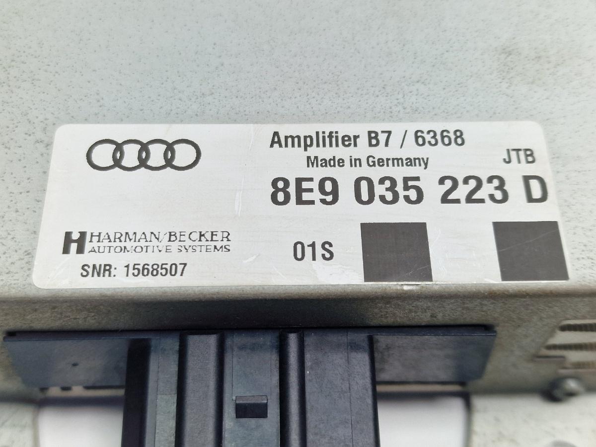 Amplificator sunet AUDI A4 III Avant 8ED, B7 2004 - 2008 2.5 TDI BDG 8E9035223D
