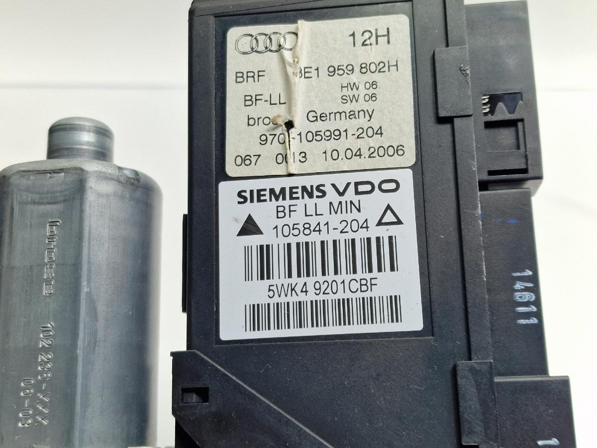 Motoras macara dreapta fata AUDI A4 III Avant 8ED, B7 2004 - 2008 2.5 TDI BDG BOSCH 0130821764 8E1959802H