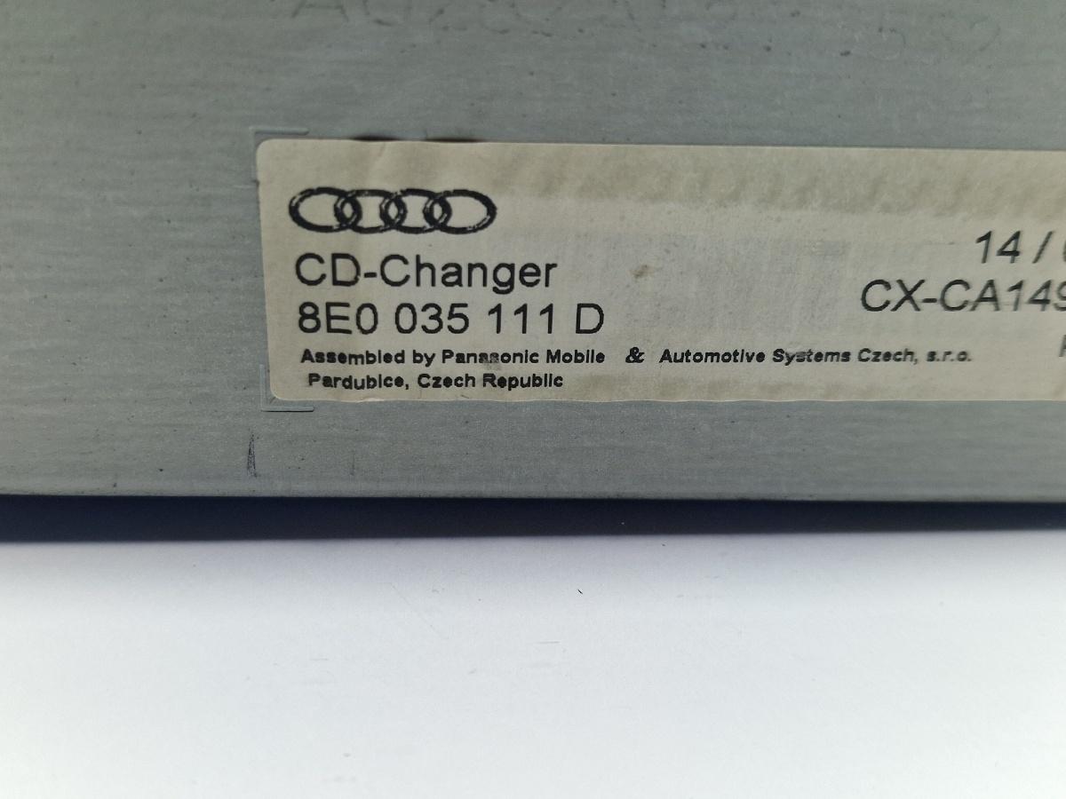 Magazie CD AUDI A4 III Avant 8ED, B7 2004 - 2008 2.5 TDI BDG 8E0035111D